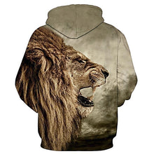 Load image into Gallery viewer, Lion 3D Hoodie