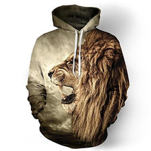 Load image into Gallery viewer, Lion 3D Hoodie