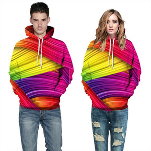 Colorful Ribbon Hoodie