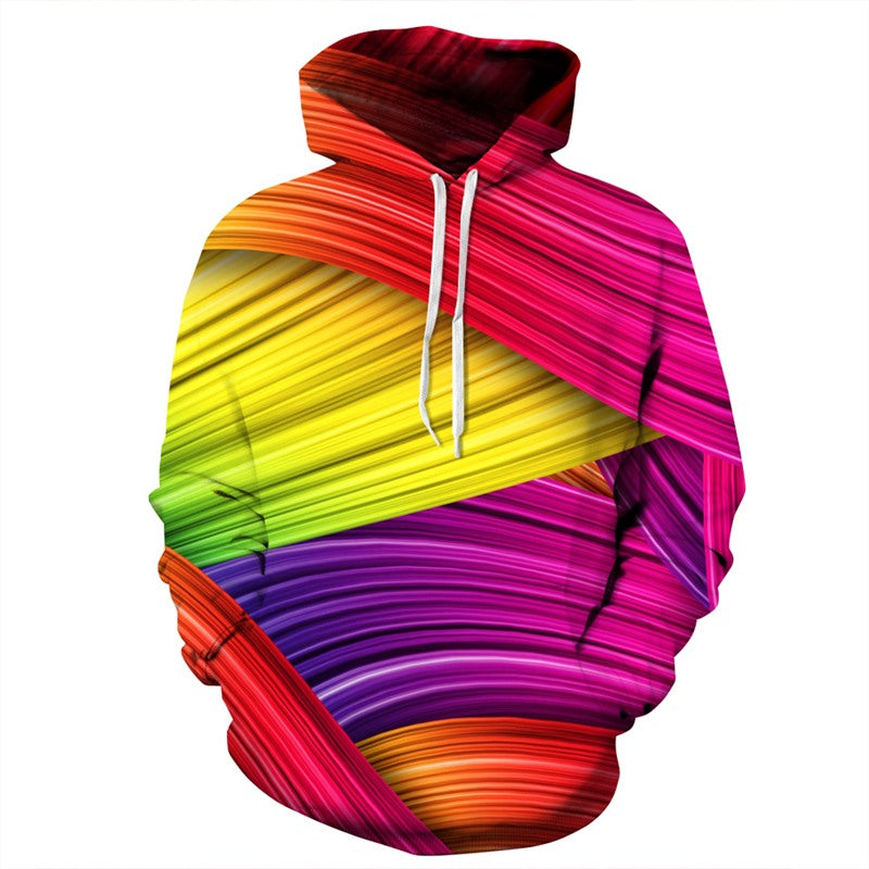 Colorful Ribbon Hoodie