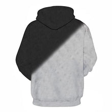 Load image into Gallery viewer, Yin and Yang Cat Hoodie