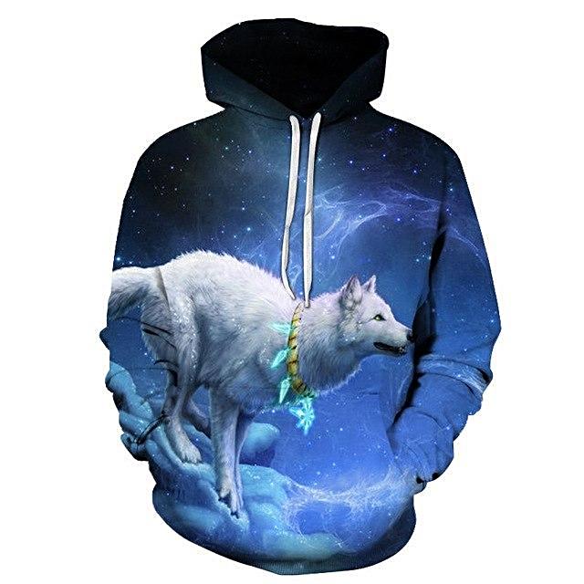 Night Wolf Hoodie