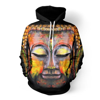 Buddha Statue Hoodie