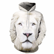 Load image into Gallery viewer, White Lion Hoodie