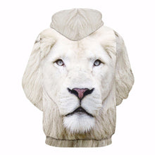 Load image into Gallery viewer, White Lion Hoodie