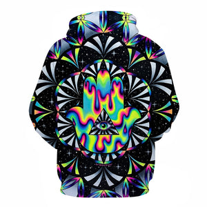 Trippy Hamsa Hoodie