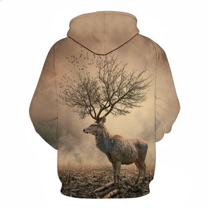 Antlers Deer Hoodie