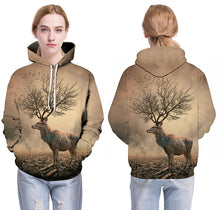 Load image into Gallery viewer, Antlers Deer Hoodie