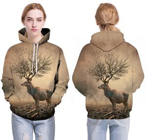 Antlers Deer Hoodie