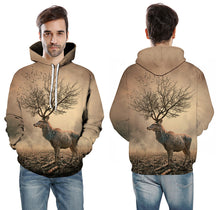 Load image into Gallery viewer, Antlers Deer Hoodie