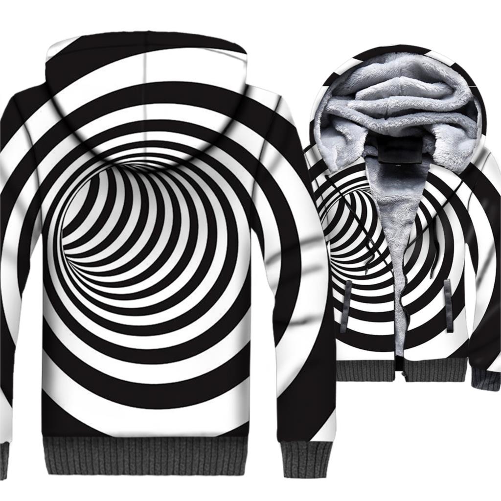 Spiral 3D Hoodie