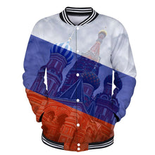 Load image into Gallery viewer, Russian Flag Jacket