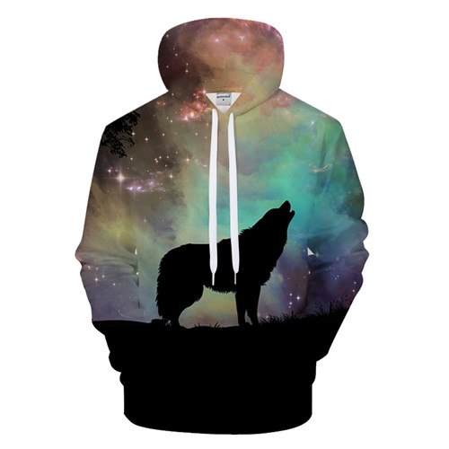 Night Wolf Hoodie